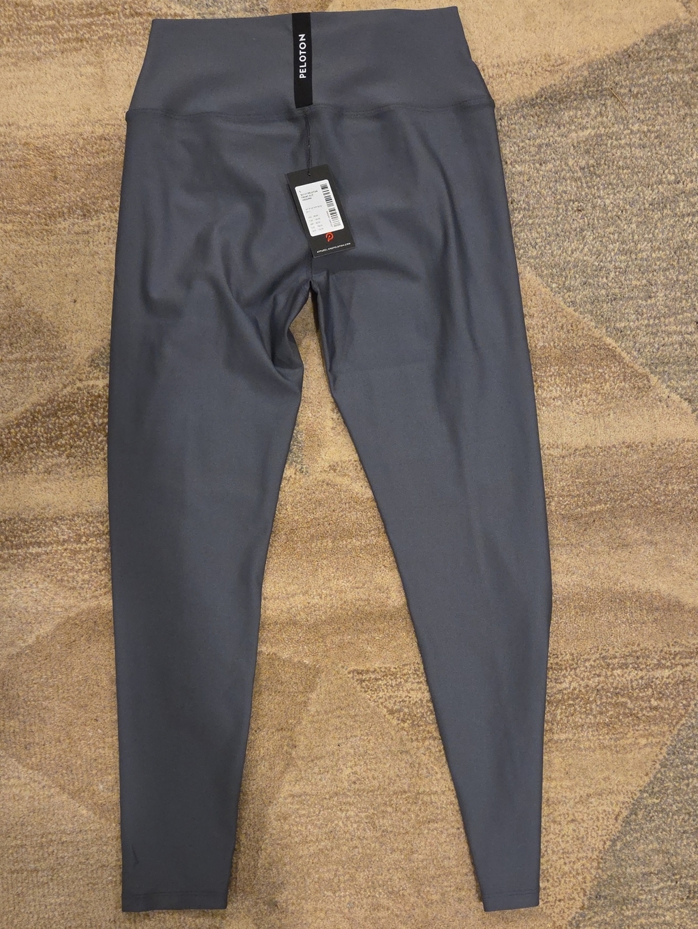 Peloton High-Rise Performance Leggings in Charcoal Gray - Picture 1 of 6